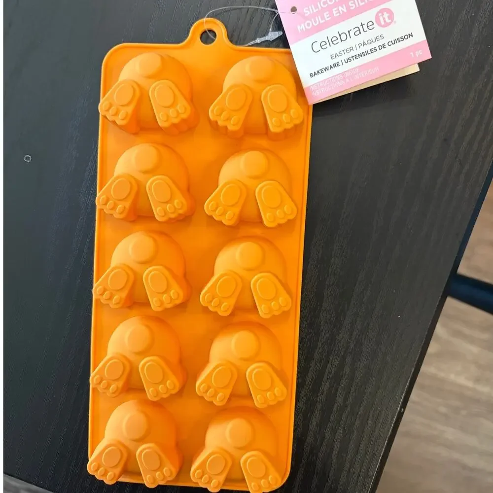 Lot of 7 Silicone Baking Molds Mixed Shapes Cupcake Candy Soap Resin DIY